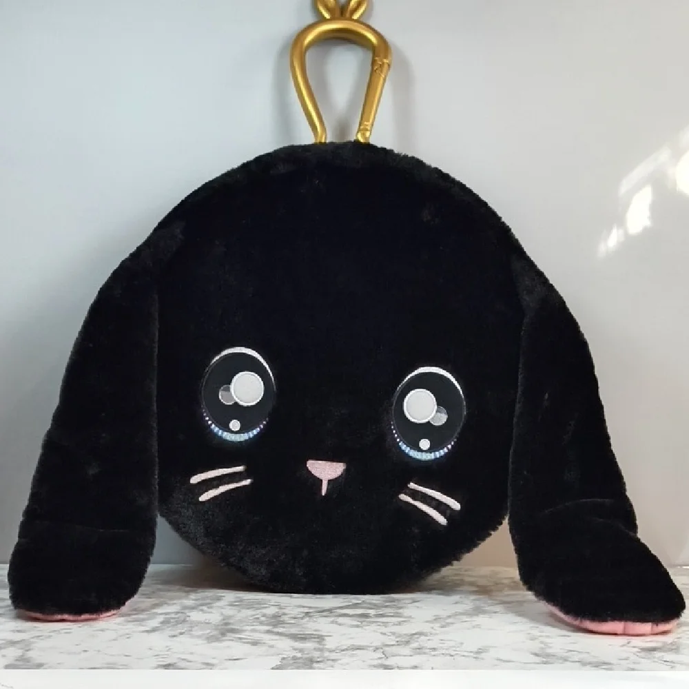 Na!Na!Na! Bunny Surprise Carrying Case Only  Faux Fur Black with Gold Accents